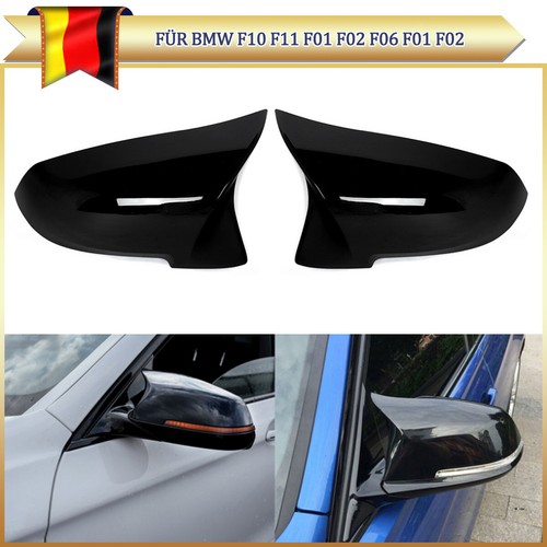 Spiegelkappen schwarz glänz - spiegelkappen,